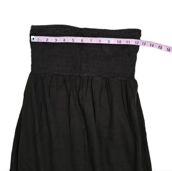 Gap Womens Brown Colorblock Maxi Sundress Small Boho Beach Festival Y2K Vacation - Picture 5 of 6